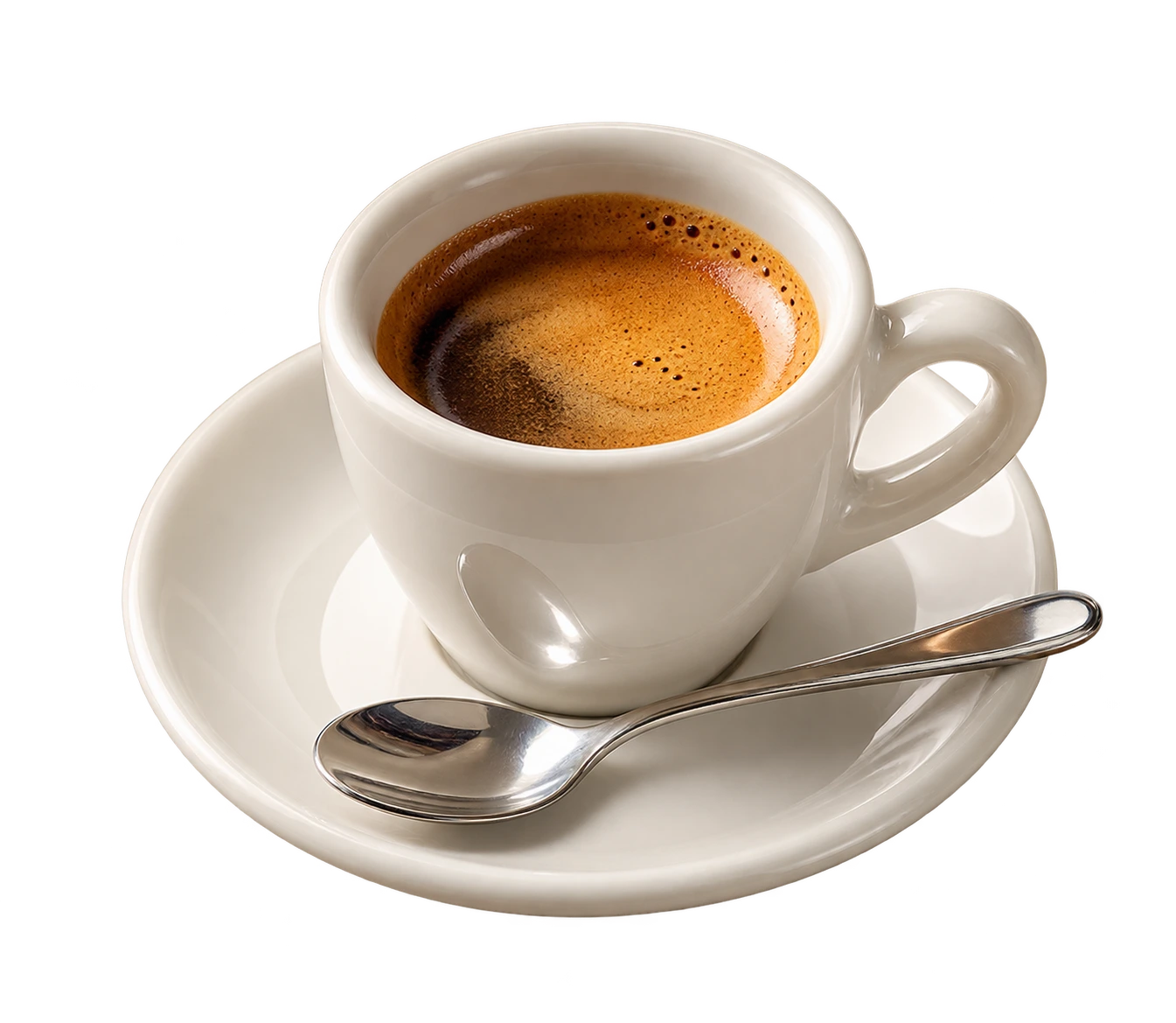 Muestra ilustrativa de café negro generada con IA